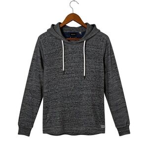 Diesel Hoodie Mens Large Gray 100% Cotton Lightweight Pullover Long Sleeve